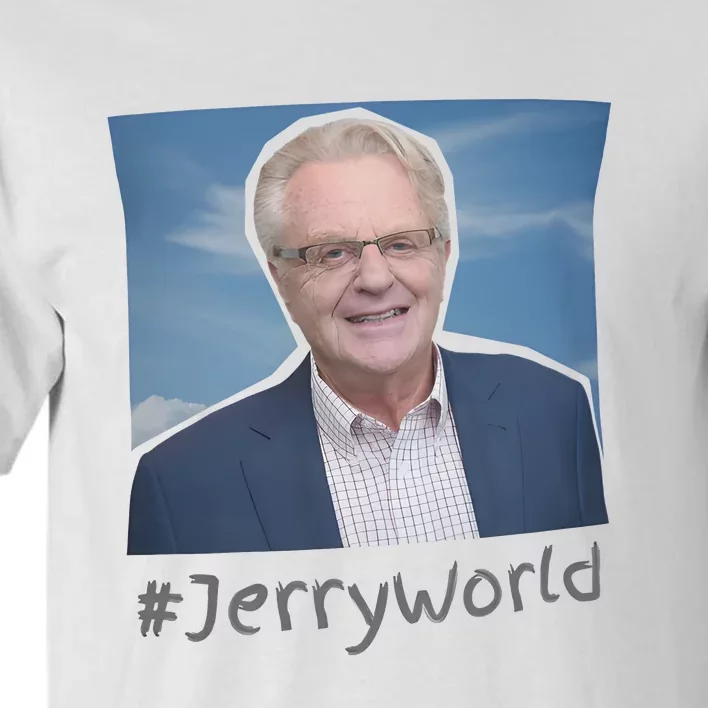 Commemorate Jerry Springer 90s Legend Tall T-Shirt