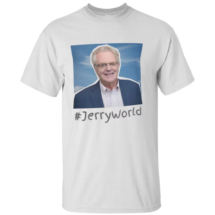 Commemorate Jerry Springer 90s Legend Tall T-Shirt