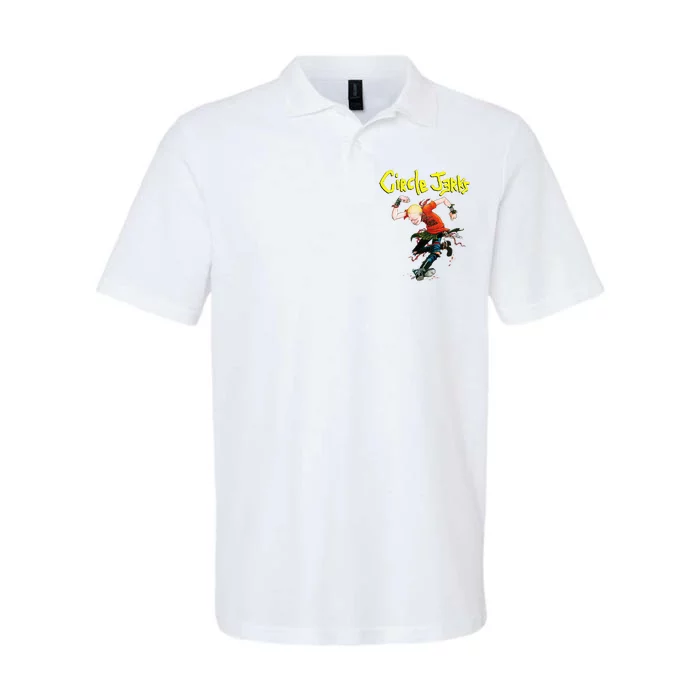 Circle Jerks Skankman Softstyle Adult Sport Polo