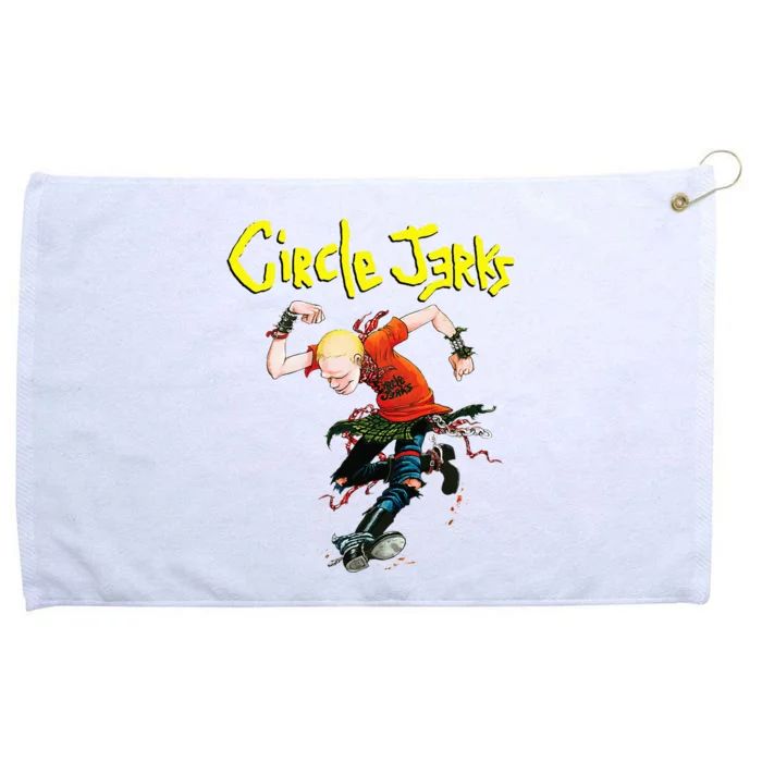 Circle Jerks Skankman Grommeted Golf Towel