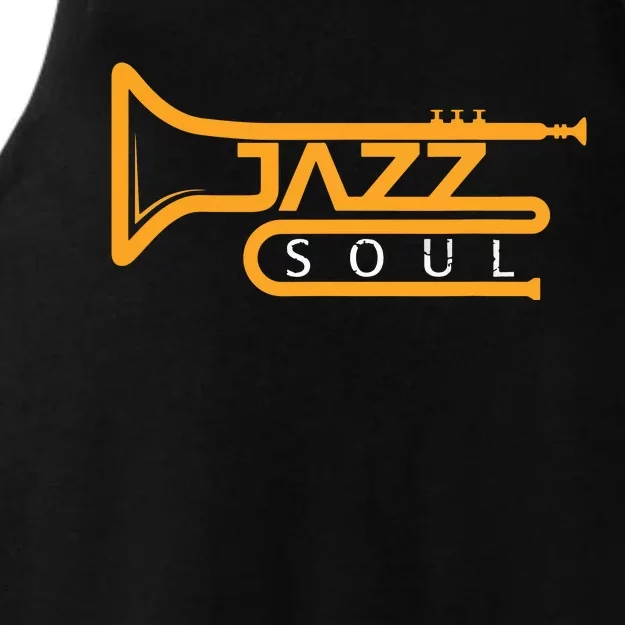 Cool Jazz Soul Trumpet Jazz Musician Jazz Music Lovers Gift Ladies Tri-Blend Wicking Tank