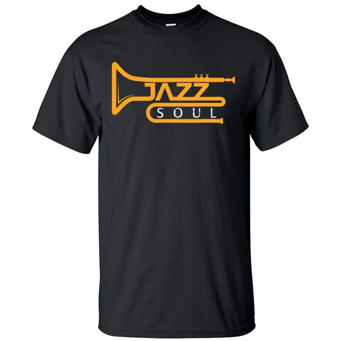 Cool Jazz Soul Trumpet Jazz Musician Jazz Music Lovers Gift Tall T-Shirt