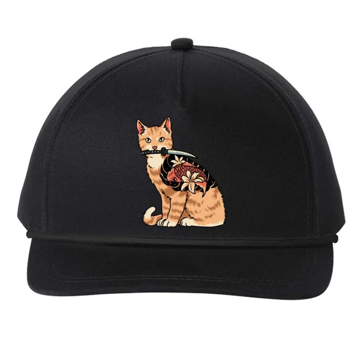 Catana Japanese Samurai Snapback Five-Panel Rope Hat