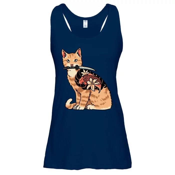 Catana Japanese Samurai Ladies Essential Flowy Tank