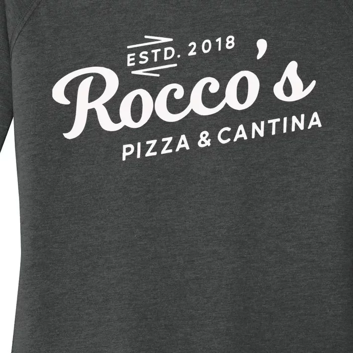 Cws Jello Shot Challenge Roccos Pizza And Cantina Estd 2018 Women's Perfect Tri Tunic Long Sleeve Shirt