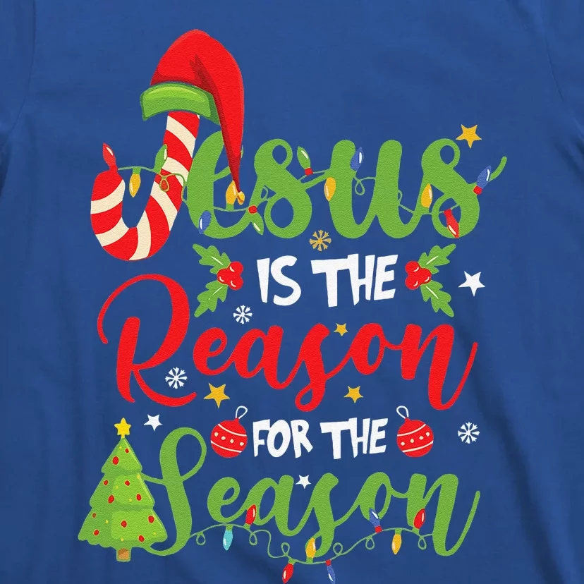 Christian Jesus The Reason Christmas Stocking Stuffer Gifts T-Shirt