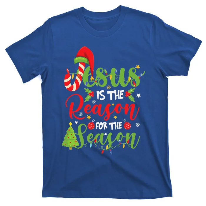 Christian Jesus The Reason Christmas Stocking Stuffer Gifts T-Shirt