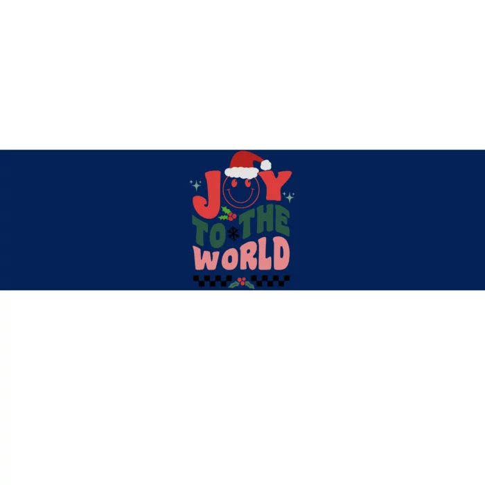 Christmas Joy To The World Bumper Sticker