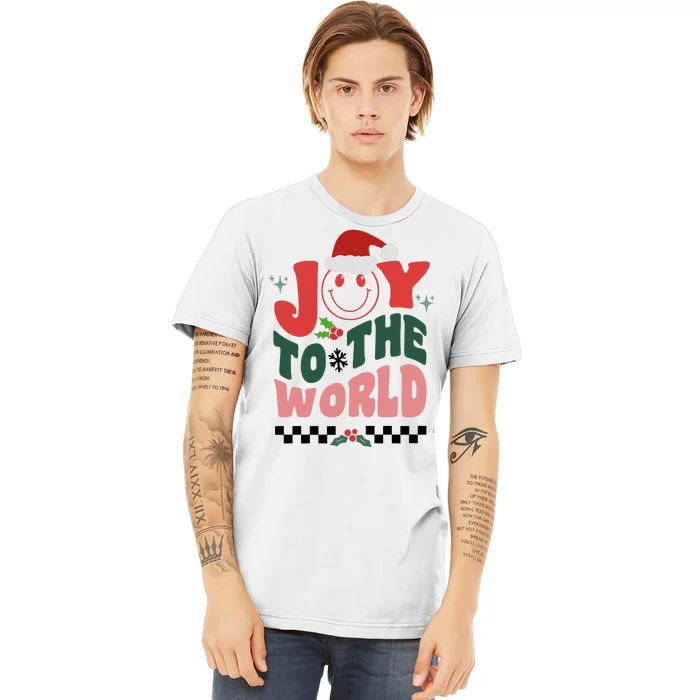 Christmas Joy To The World Premium T-Shirt