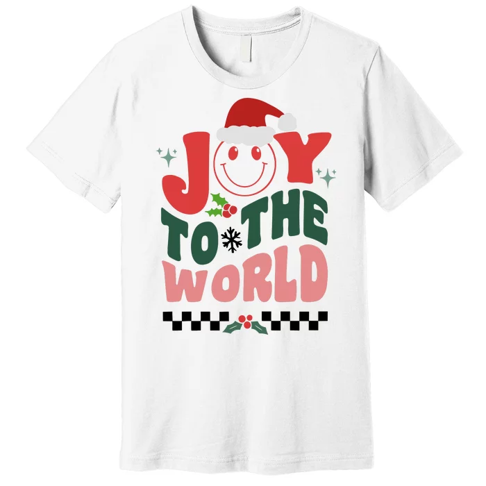 Christmas Joy To The World Premium T-Shirt