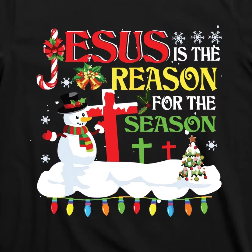 Christian Jesus The Reason Christmas Stocking Stuffer Gifts T-Shirt