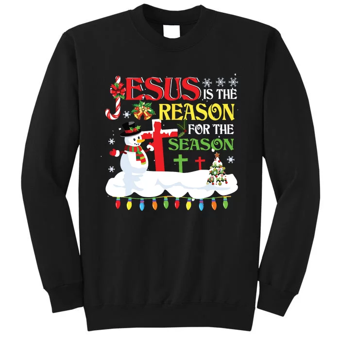 Christian Jesus The Reason Christmas Stocking Stuffer Gifts Tall Sweatshirt