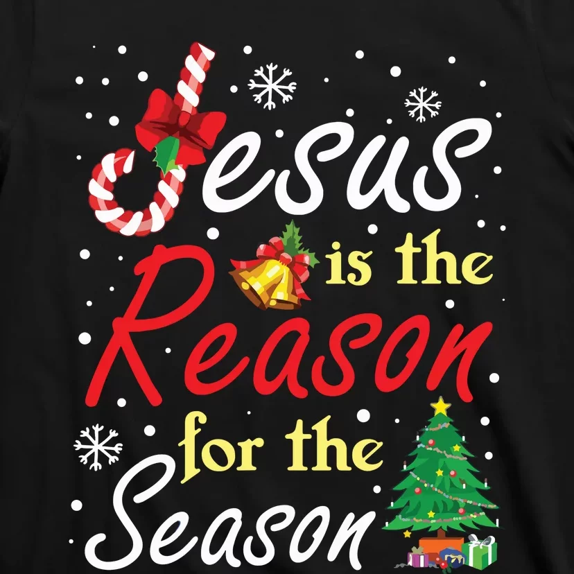 Christian Jesus The Reason Christmas Stocking Stuffer Gifts T-Shirt