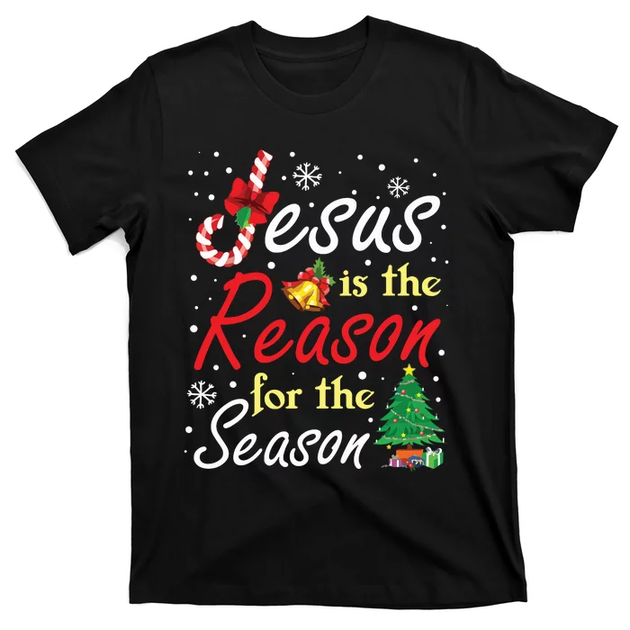 Christian Jesus The Reason Christmas Stocking Stuffer Gifts T-Shirt