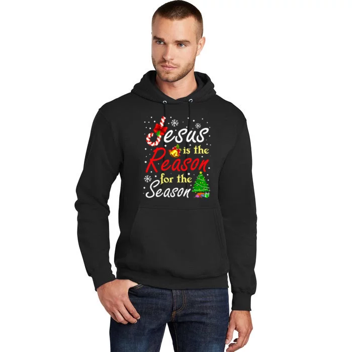 Christian Jesus The Reason Christmas Stocking Stuffer Tall Hoodie