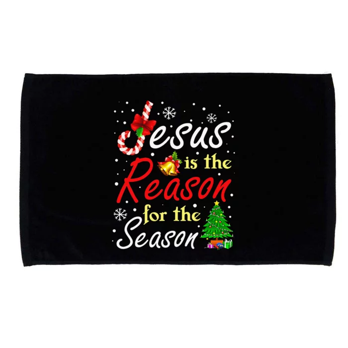 Christian Jesus The Reason Christmas Stocking Stuffer Gifts Microfiber Hand Towel