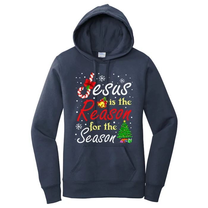 Christian Jesus The Reason Christmas Stocking Stuffer Gifts Women's Pullover Hoodie