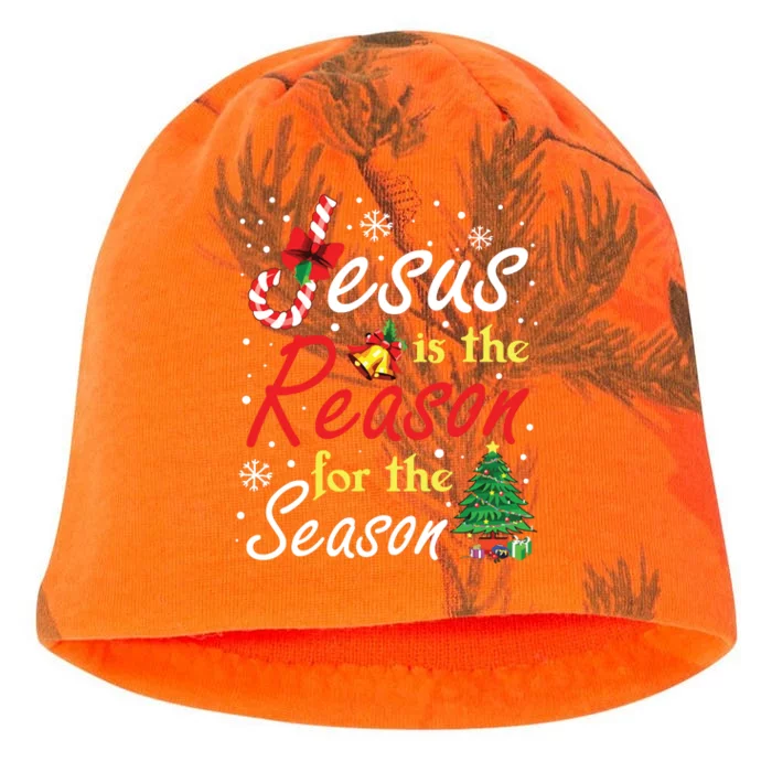 Christian Jesus The Reason Christmas Stocking Stuffer Gifts Kati - Camo Knit Beanie