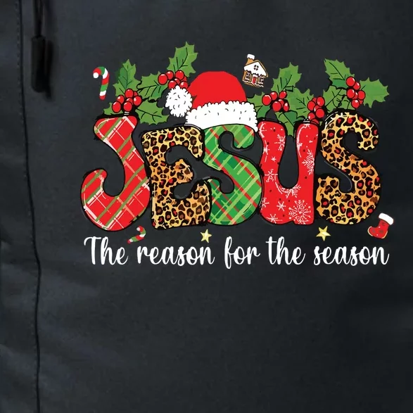 Christian Jesus The Reason Xmas Holiday Season Christmas Daily Commute Backpack