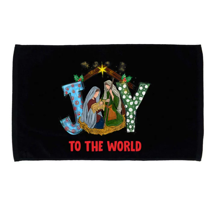 Christmas Joy To The World Jesus Religious Christian Great Gift Microfiber Hand Towel