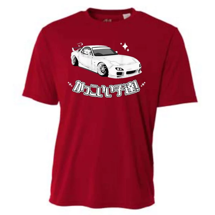 Cool Jdm Tokyo Stance Drift Import Car Cooling Performance Crew T-Shirt