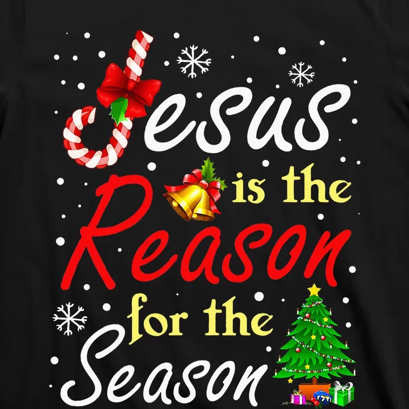 Christian Jesus The Reason Christmas Stocking Stuffer Gifts T-Shirt