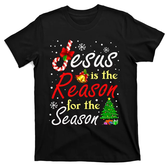 Christian Jesus The Reason Christmas Stocking Stuffer Gifts T-Shirt