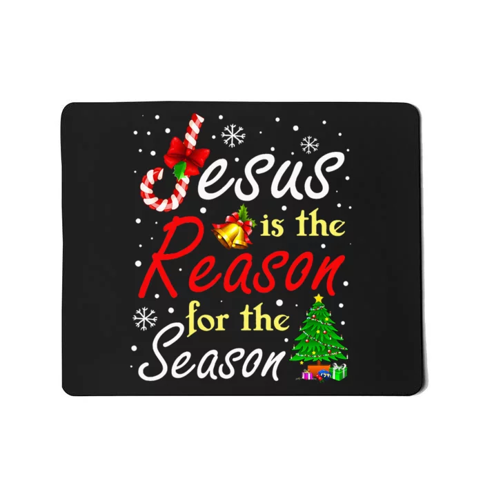 Christian Jesus The Reason Christmas Stocking Stuffer Gifts Mousepad