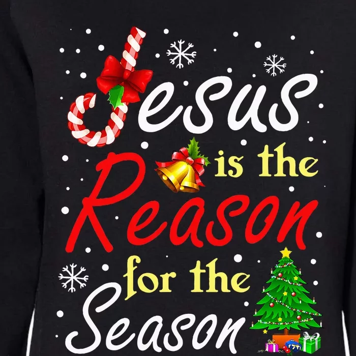 Christian Jesus The Reason Christmas Stocking Stuffer Gifts Womens California Wash Sweatshirt