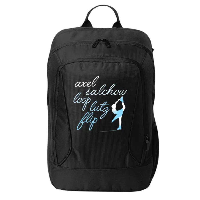 Cute Jump Terms & Skater On Ice Gift City Backpack