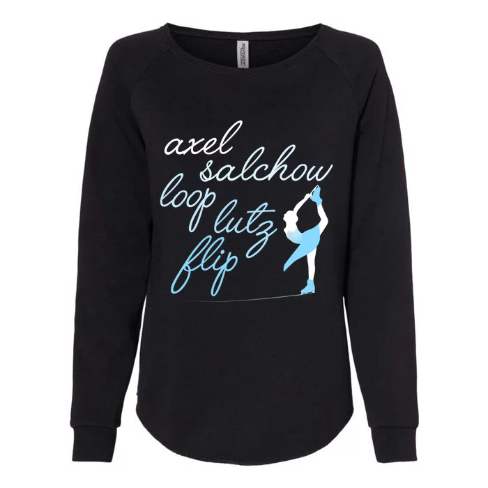 Cute Jump Terms & Skater On Ice Gift Womens California Wash Sweatshirt