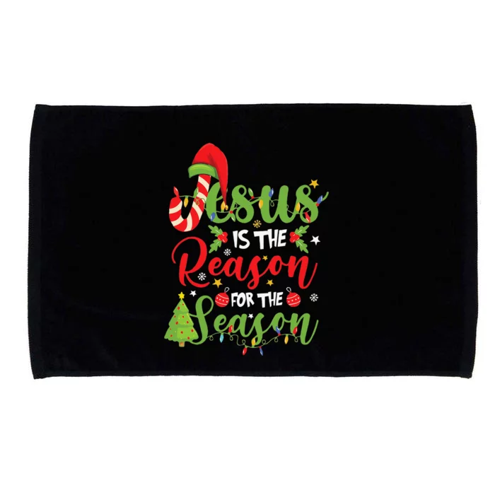 Christian Jesus The Reason Christmas Stocking Stuffer Gifts Microfiber Hand Towel