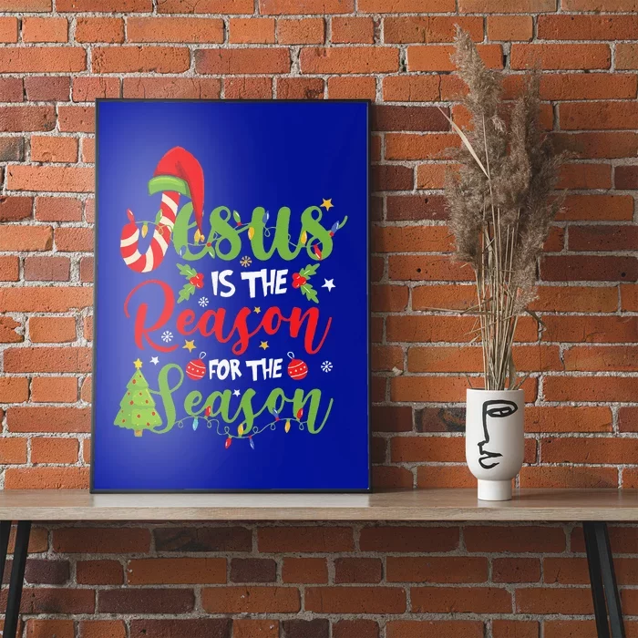 Christian Jesus The Reason Christmas Stocking Stuffer Gifts Poster