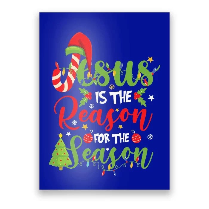 Christian Jesus The Reason Christmas Stocking Stuffer Gifts Poster