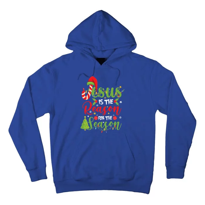 Christian Jesus The Reason Christmas Stocking Stuffer Gifts Tall Hoodie