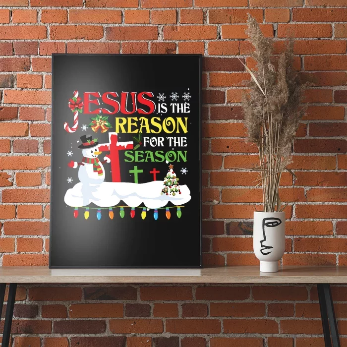 Christian Jesus The Reason Christmas Stocking Stuffer Gifts Poster