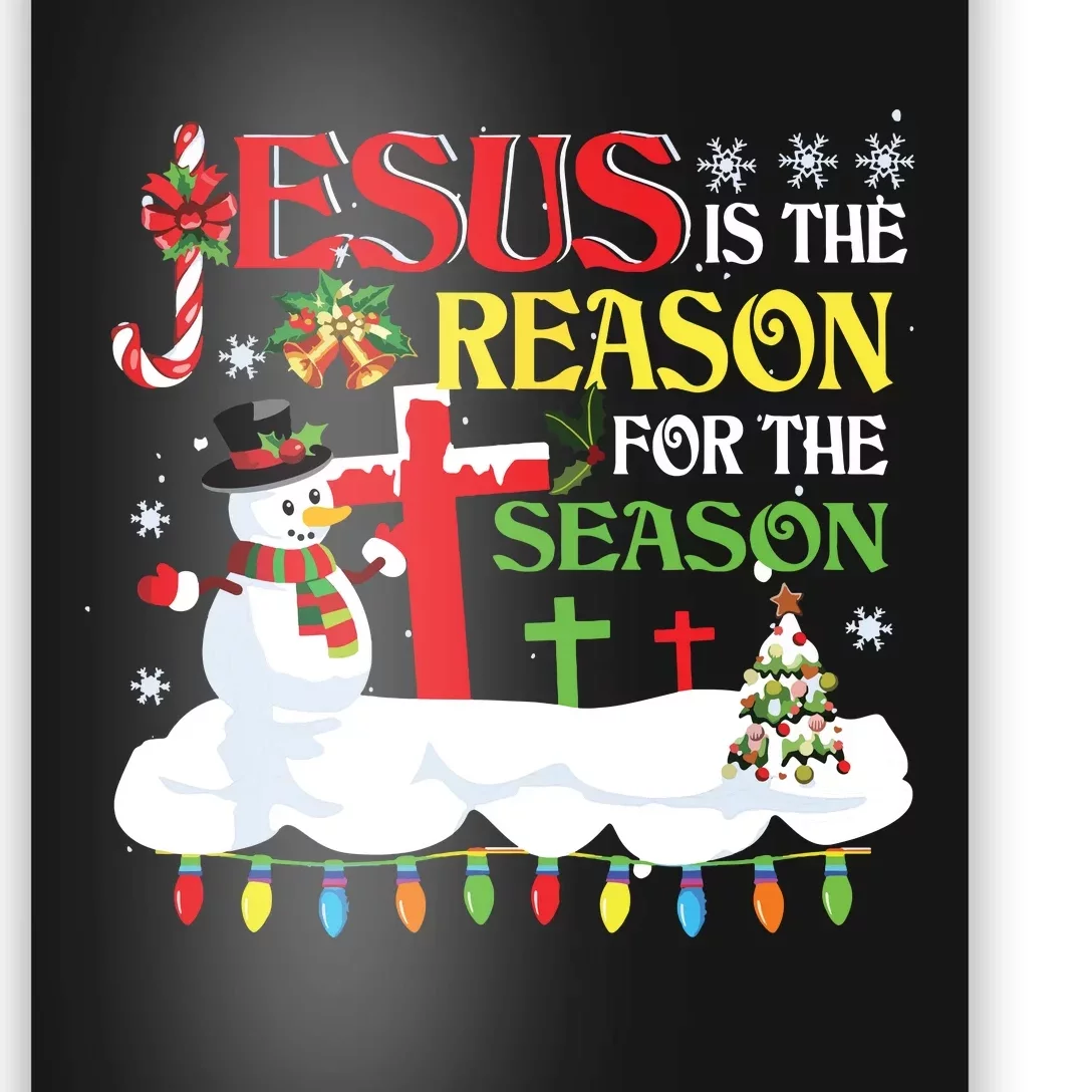 Christian Jesus The Reason Christmas Stocking Stuffer Gifts Poster