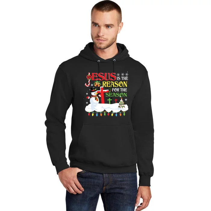 Christian Jesus The Reason Christmas Stocking Stuffer Gifts Tall Hoodie