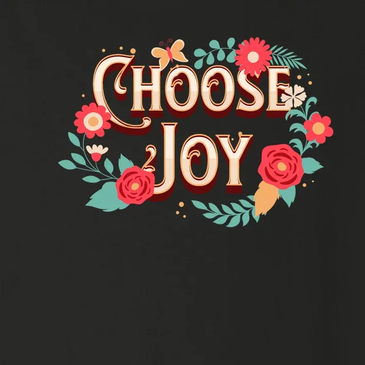 Choose Joy Vote Kamala Harris Toddler Long Sleeve Shirt