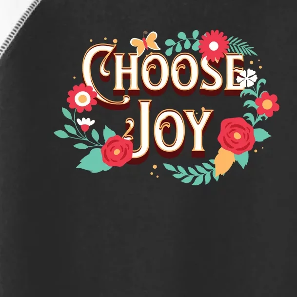 Choose Joy Vote Kamala Harris Toddler Fine Jersey T-Shirt