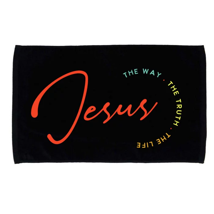 Christ Jesus Vintage Microfiber Hand Towel