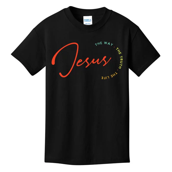 Christ Jesus Vintage Kids T-Shirt