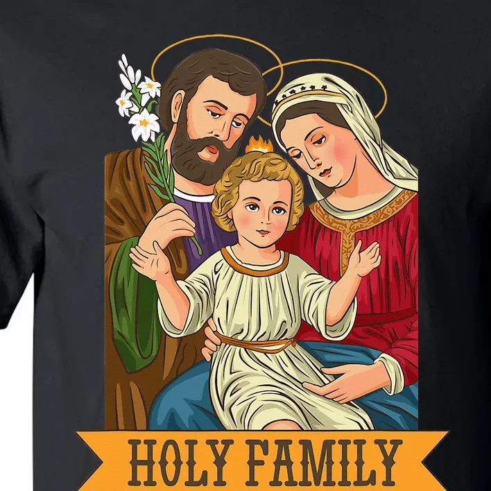 Child Jesus Virgin Mary and St Joseph Tall T-Shirt