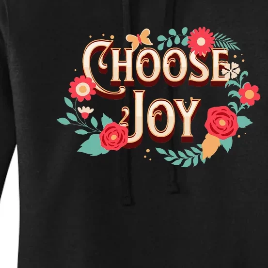 Choose Joy Vote Kamala Harris Women's Pullover Hoodie