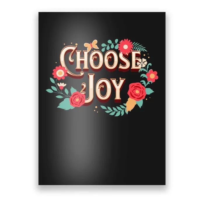 Choose Joy Vote Kamala Harris Poster