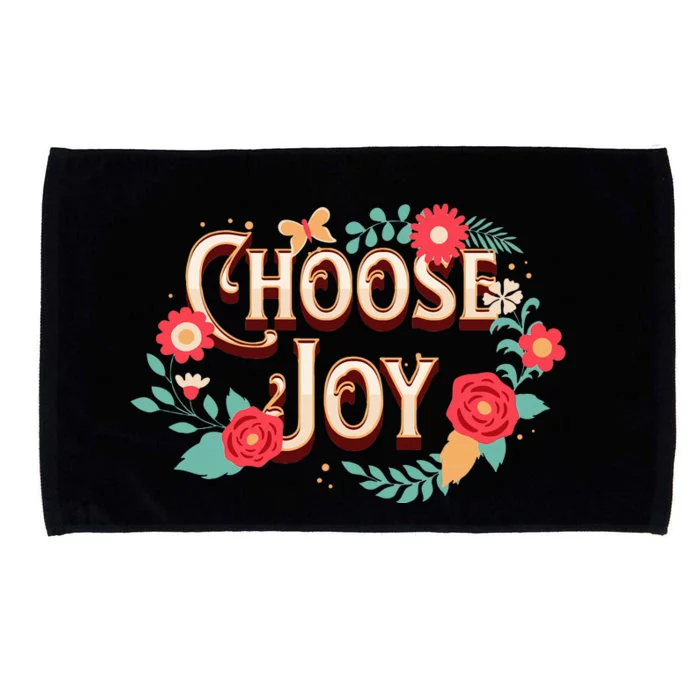 Choose Joy Vote Kamala Harris Microfiber Hand Towel