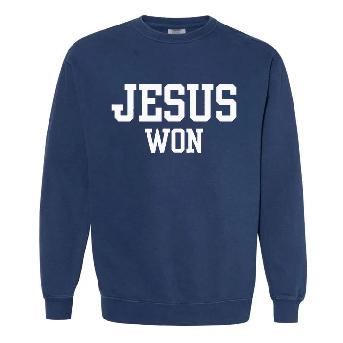 Christian Jesus Won Garment-Dyed Sweatshirt