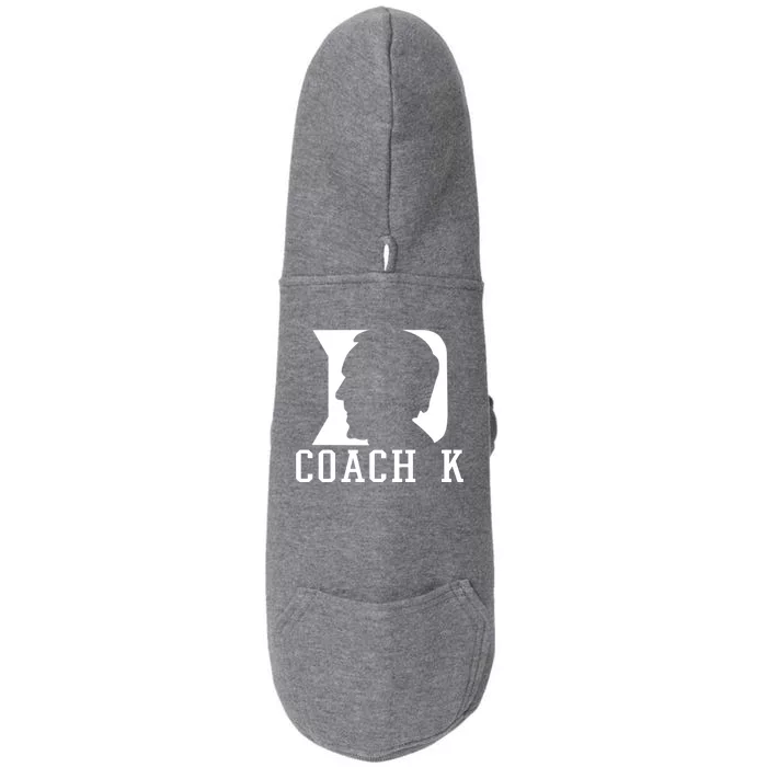 Coach K 1k Wins Basketball Doggie 3-End Fleece Hoodie