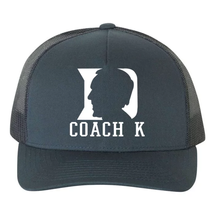 Coach K 1k Wins Basketball Yupoong Adult 5-Panel Trucker Hat