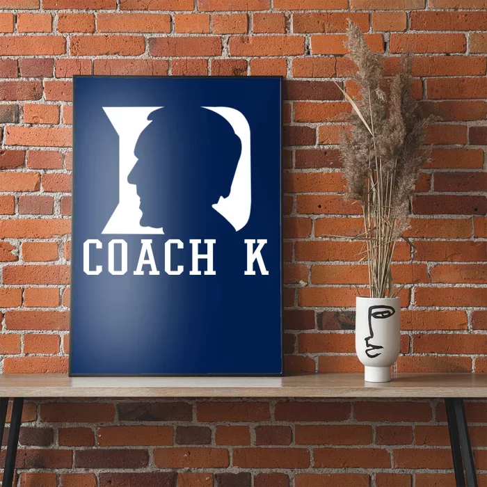 Coach K 1k Wins Basketball Poster